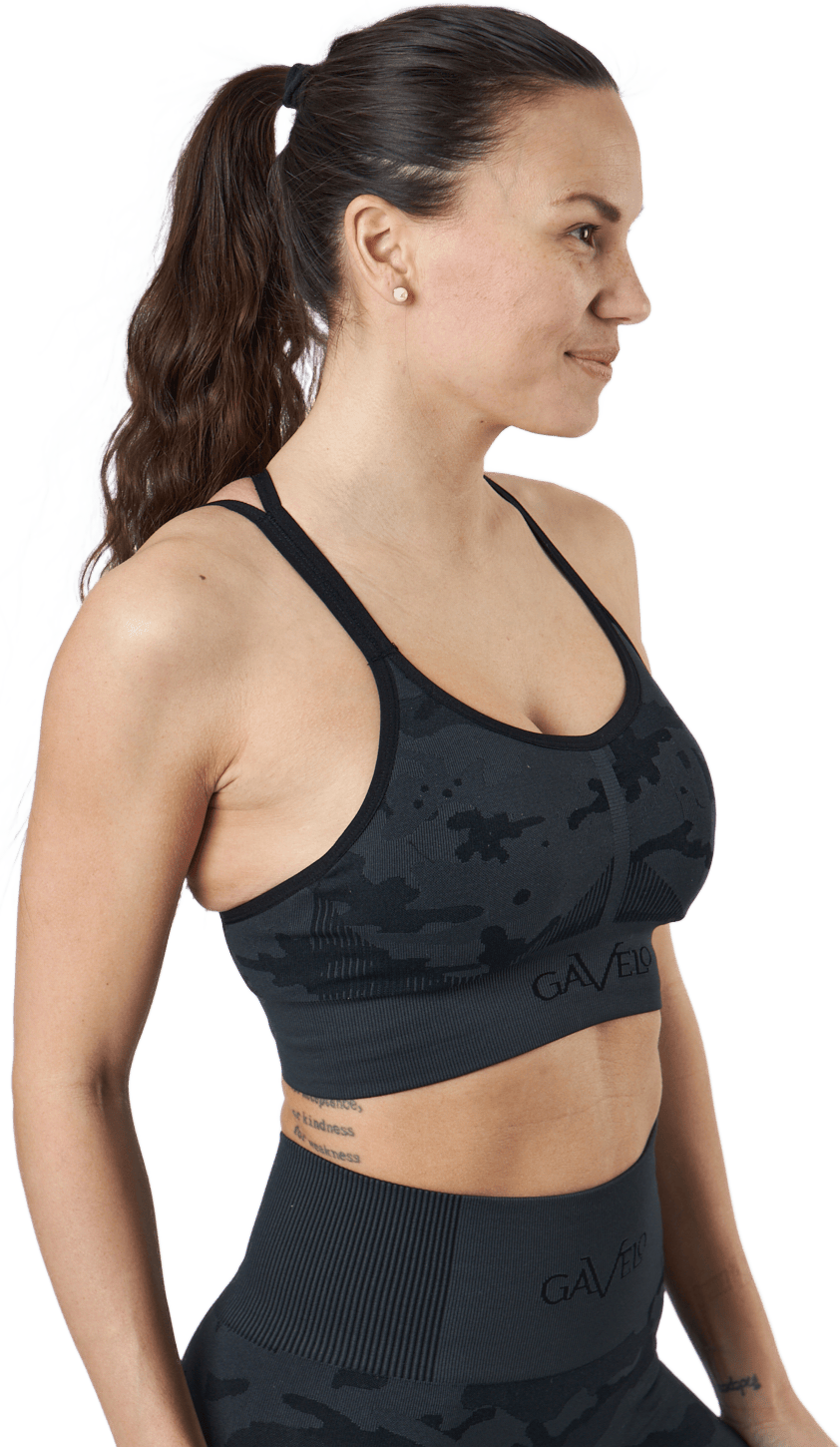 Seamless Anthracite Sports Bra Dark Grey - Bild 2
