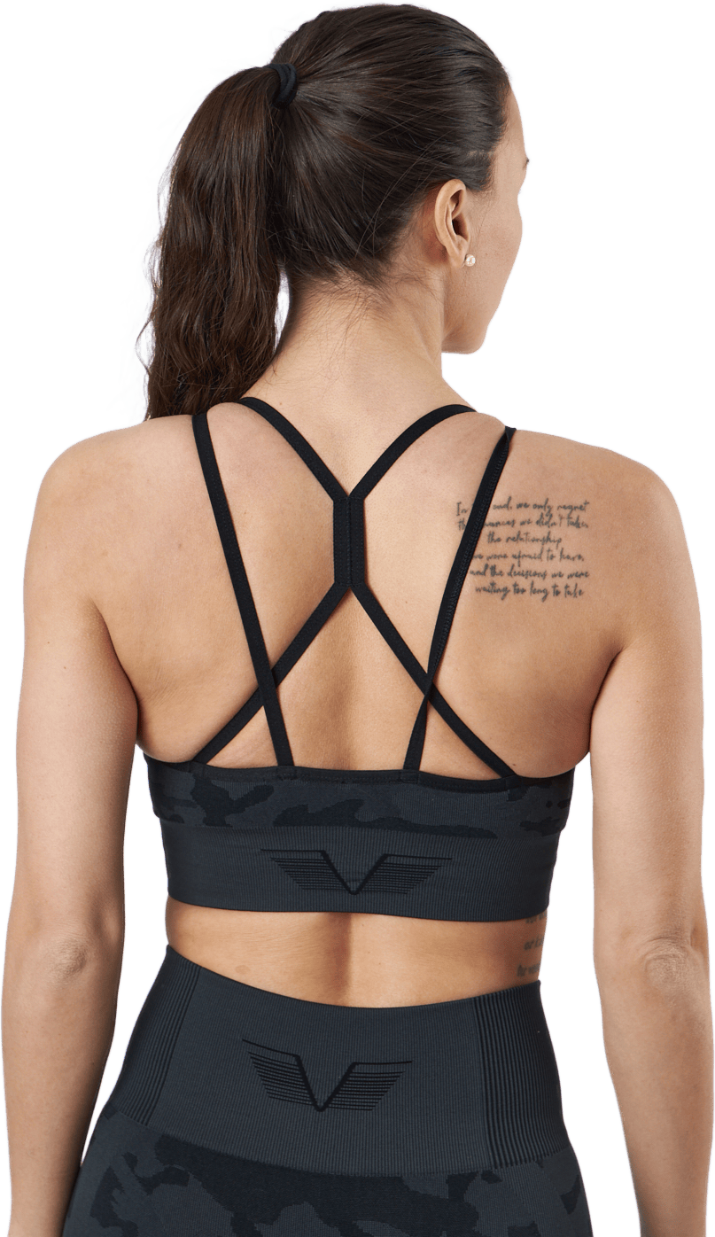Seamless Anthracite Sports Bra Dark Grey - Bild 3