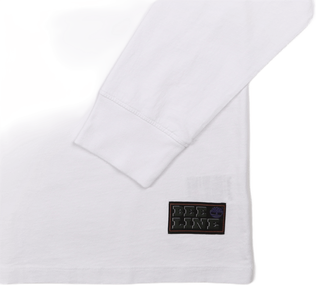 Beel Ls Tee White - Bild 3