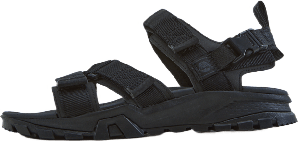 Garrison Trail Webbing Sandal Jet Black, Male, Skor, Sandaler och Tofflor, Svart, EU 46