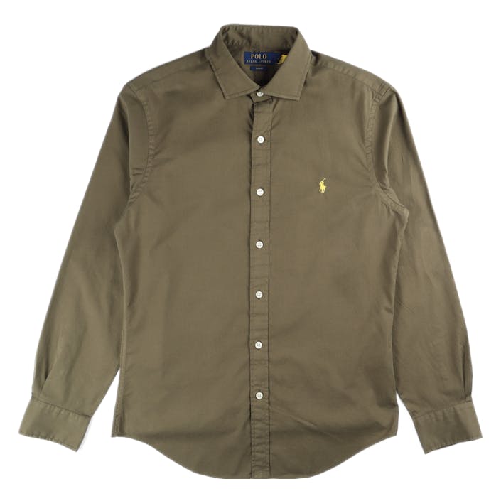 Slestppcspt-long Sleeve-sport Defender Green, Male, Vêtements, Chemises, Vert, M