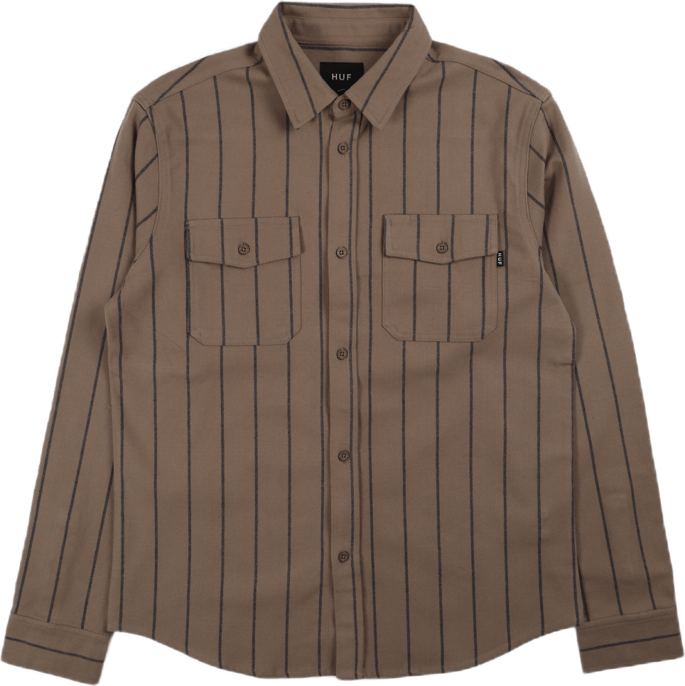 Issue Stripe Flannel Walnut