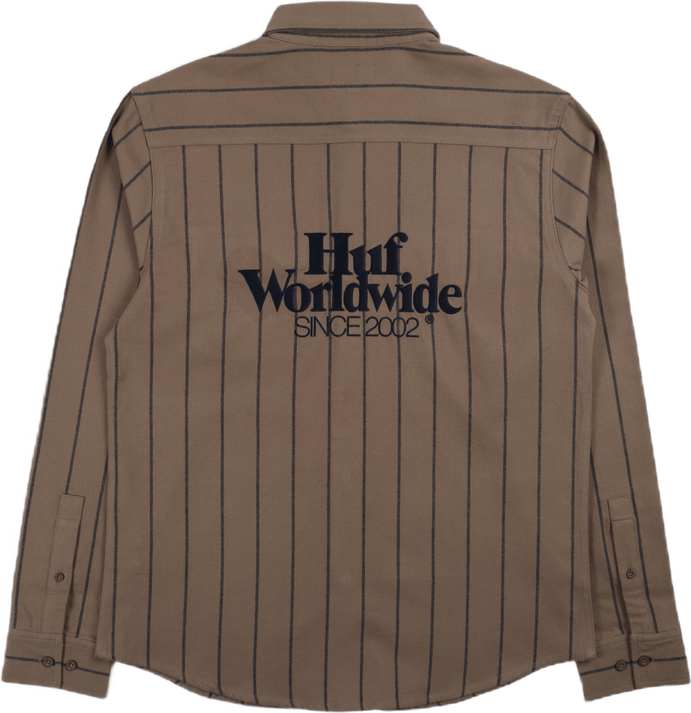 Issue Stripe Flannel Walnut - Bild 2