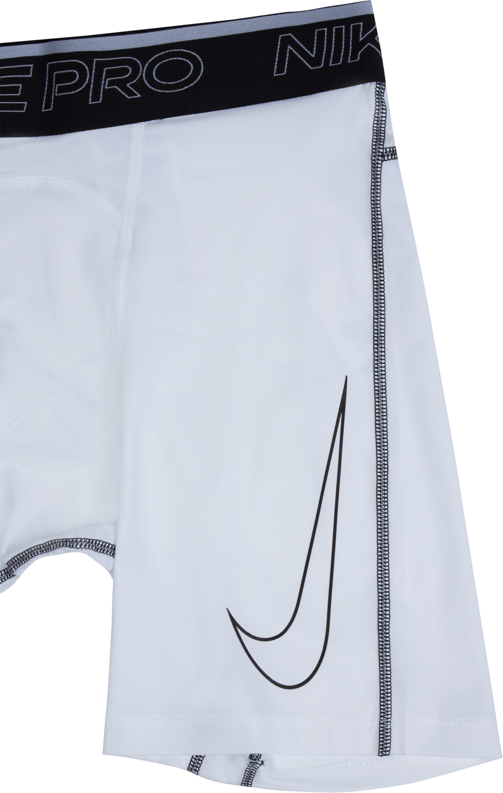 Nike Pro Dri-FIT Men's Shorts WHITE/BLACK/BLACK - Bild 2
