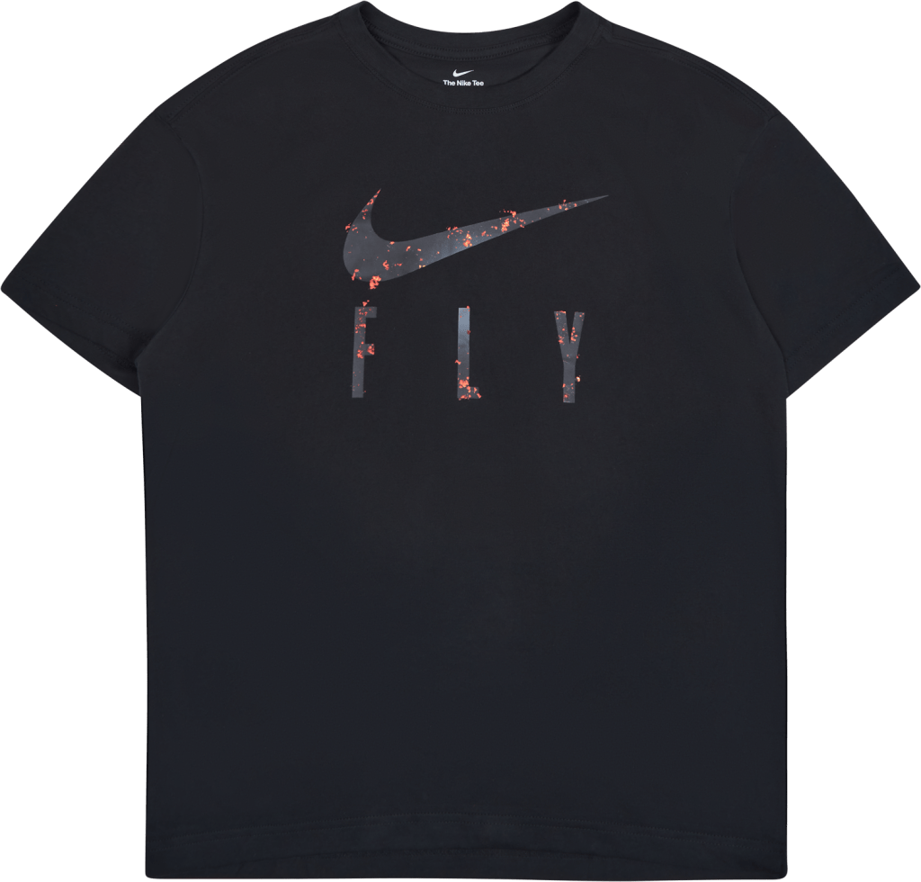 Women's Swoosh Fly Tee, Female, Odzież, Podkoszulek, Czarny, M