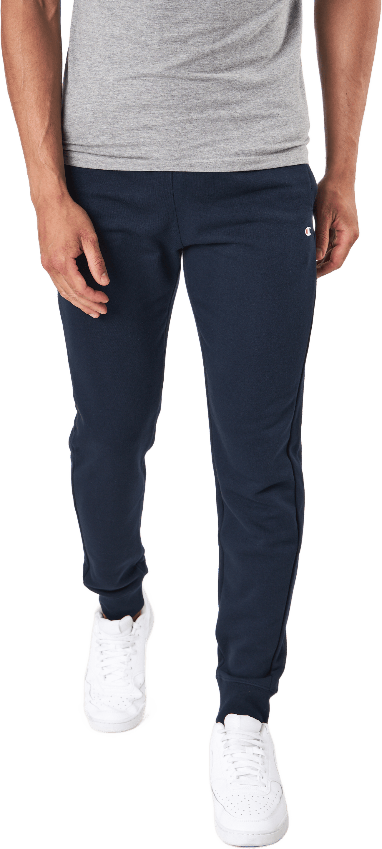 Rib Cuff Pants Sky Captain, Male, Vaatteet, Housut, XL