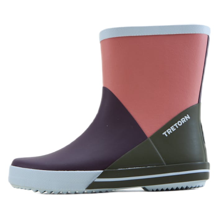 Arild Short Boot Blackberry/light Rose, Unisex, Buty, Botki i Sztyblety, Czarny, EU 32