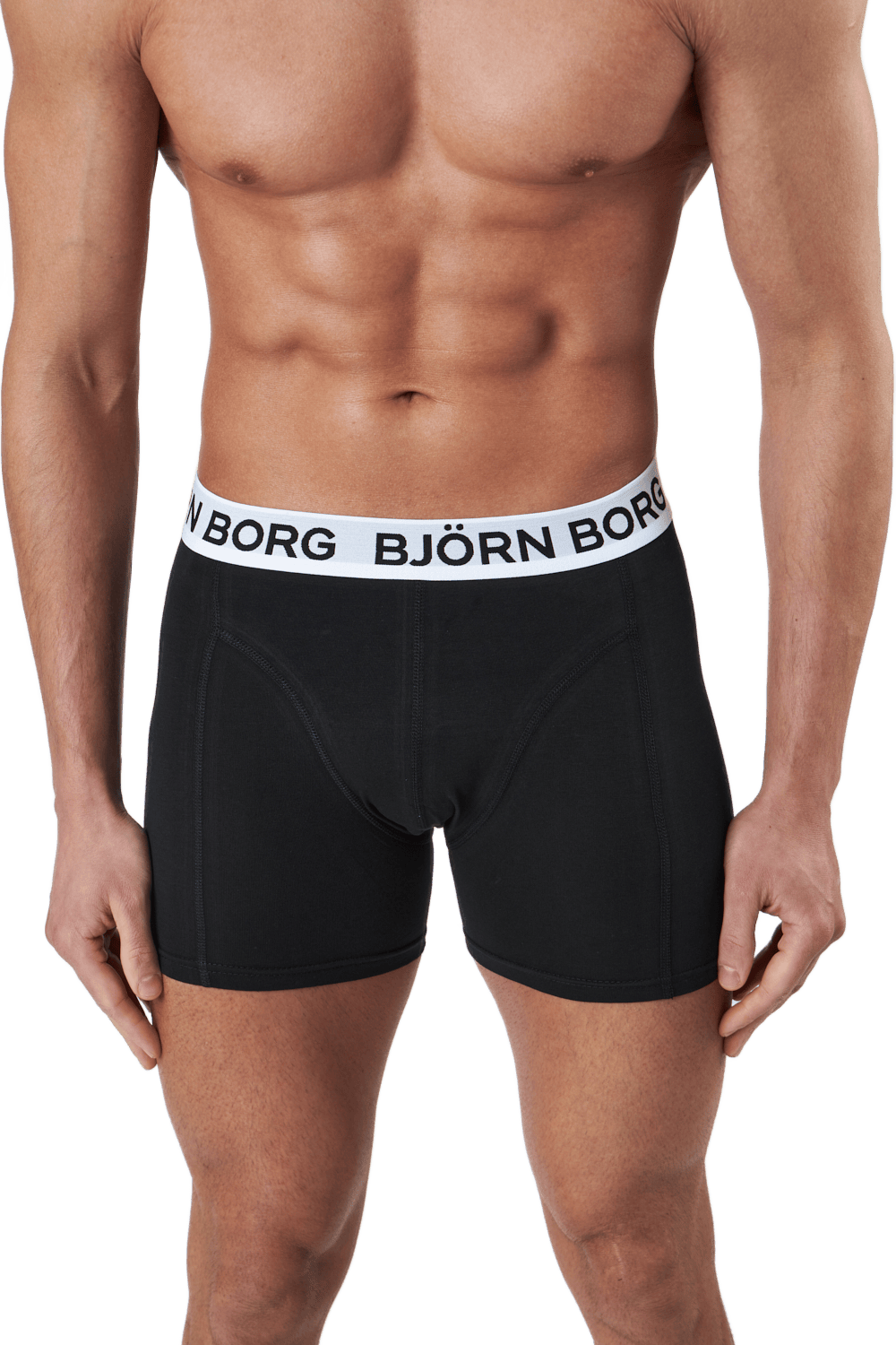 Essential Boxer 5p Multipack 6, Male, Klær, Undertøy, Svart, XL