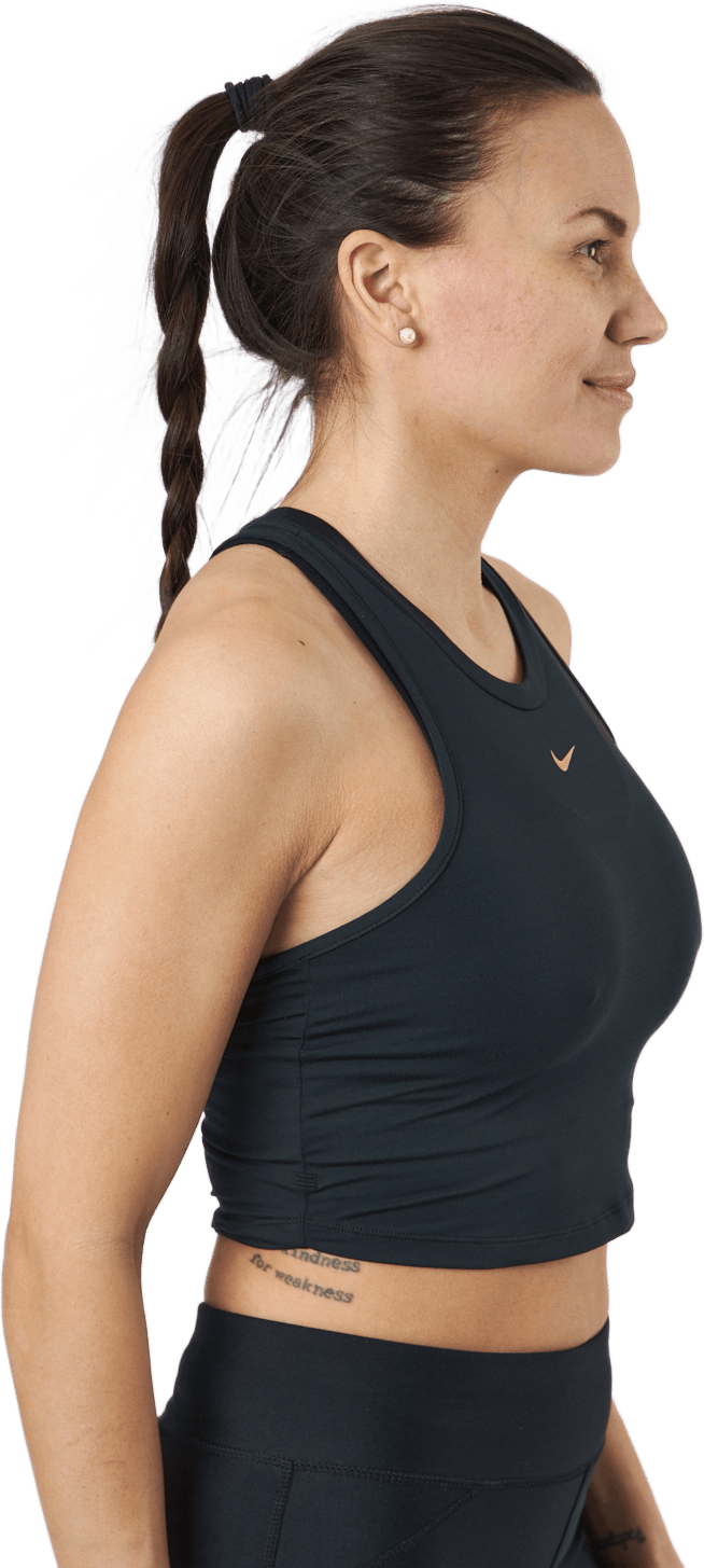 Nike Dri-fit One Luxe Women's  Black/metallic Gold - Bild 2