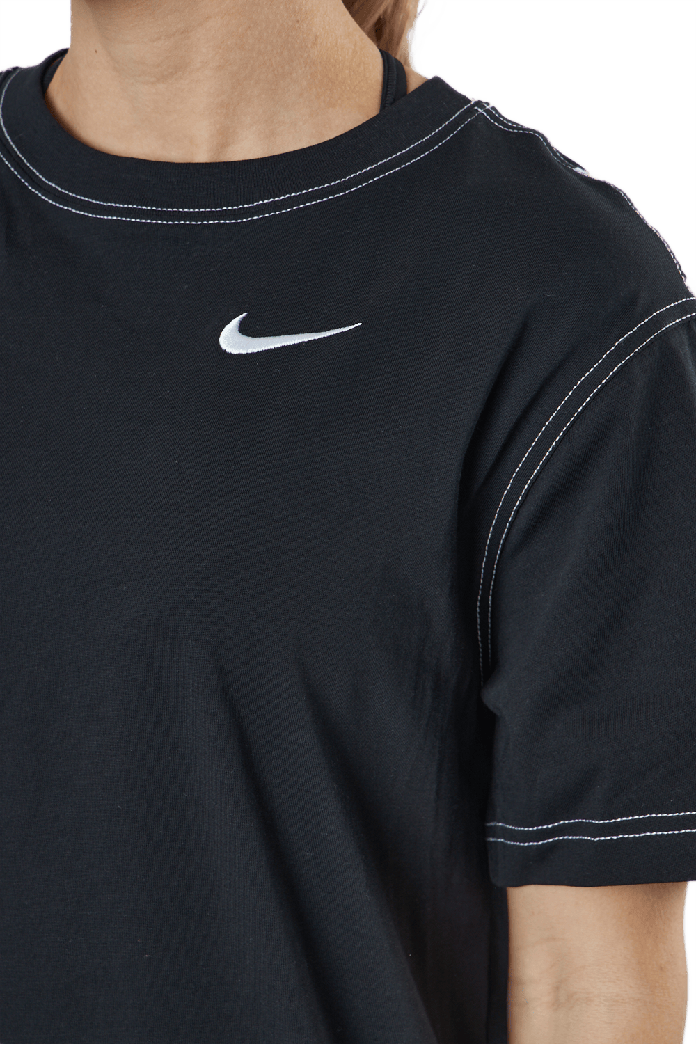 Nike Sportswear Swoosh Women's Black/black/white/white - Bild 4