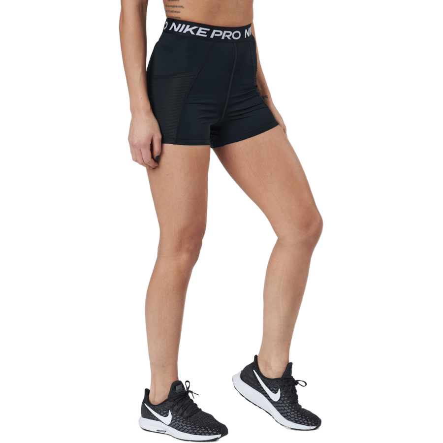 Nike Pro Dri-fit Women's 3" Hi Black/white - Bild 2