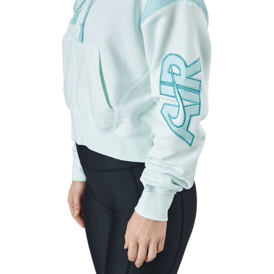 Nike Air Women's Full-zip Flee Barely Green/light Dew/washed - Bild 5