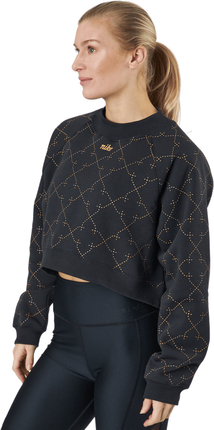 Nike Dri-fit Women's Novelty F Black/metallic Gold - Bild 2