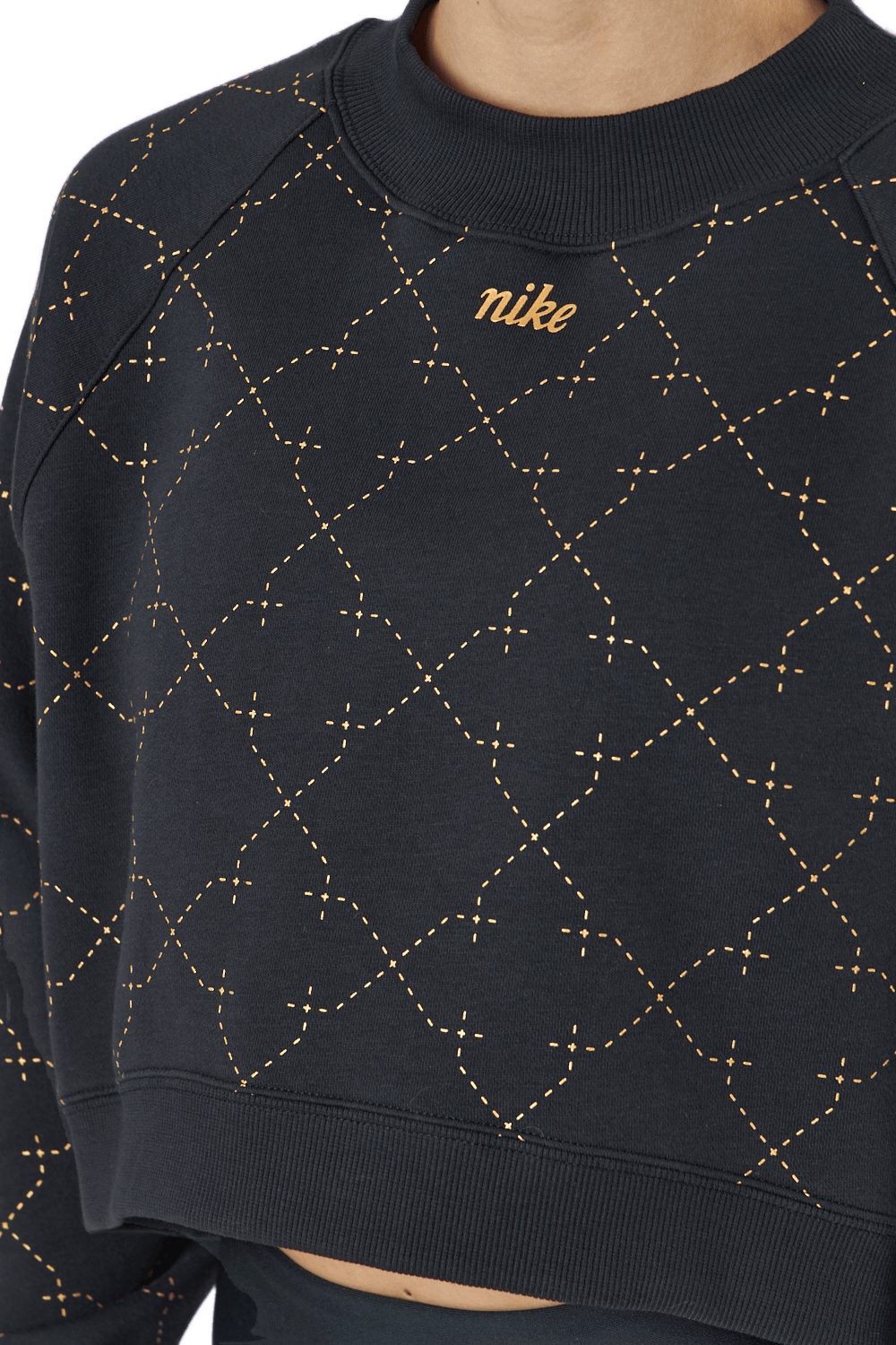 Nike Dri-fit Women's Novelty F Black/metallic Gold - Bild 4