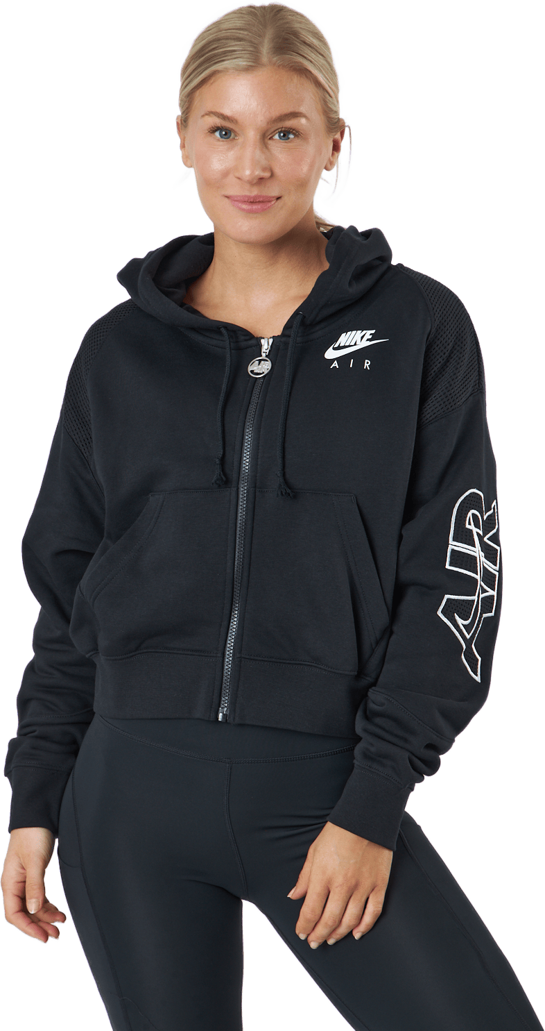 Nike Air Women’s Full-zip Flee Black/black/white