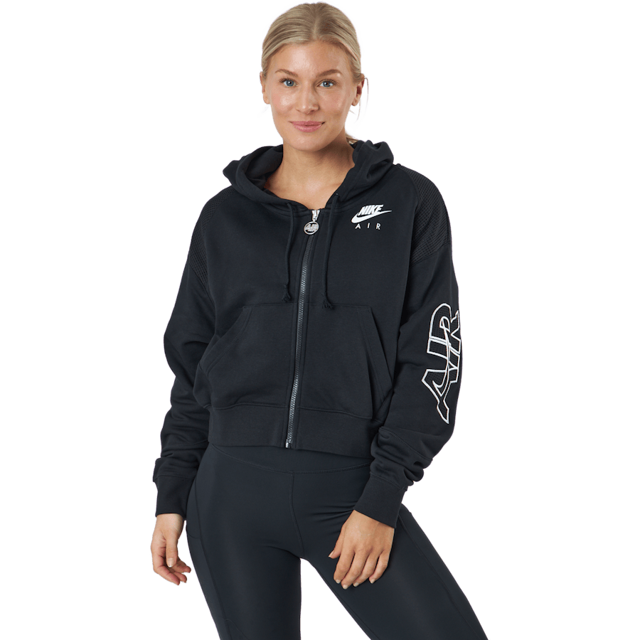 Nike Air Women’s Full-zip Flee Black/black/white