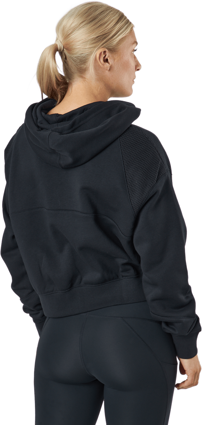 Nike Air Women's Full-zip Flee Black/black/white - Bild 3