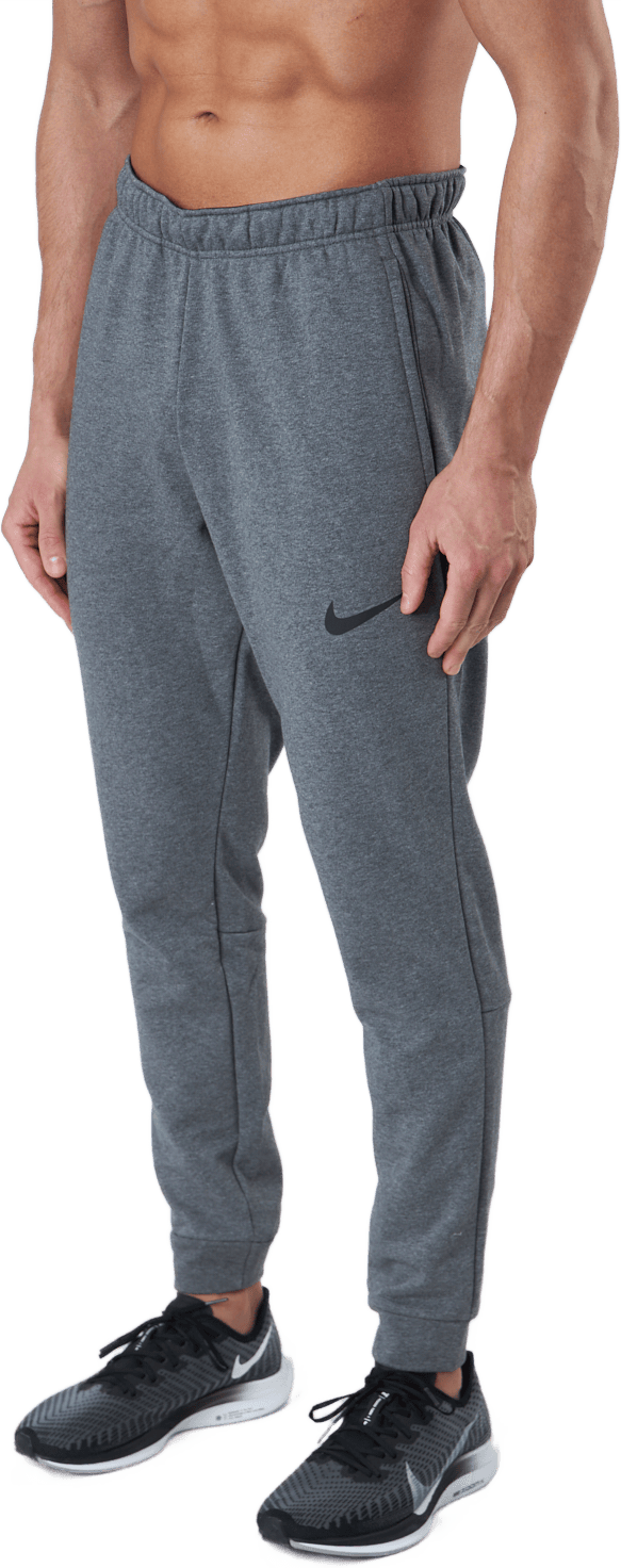 Dri-FIT Men's Tapered Training Pants CHARCOAL HEATHR/BLACK, Male, Apparels, Pants, Workout, Grey, L
