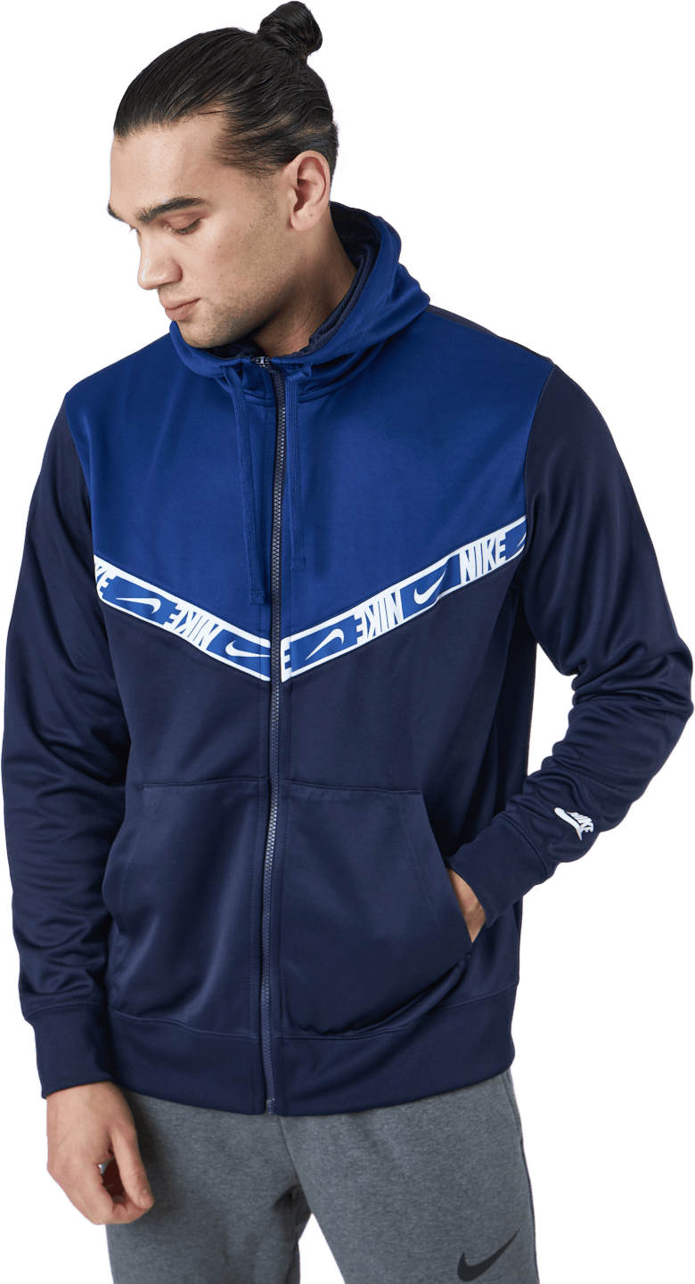 Nike Sportswear Men’s Full-zip Blackened Blue/deep Royal Blue