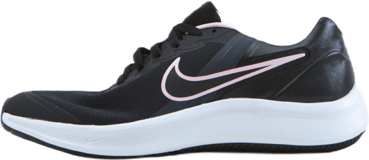 Star Runner 3 Big Kids' Road Running Shoes BLACK/BLACK-DK SMOKE GREY, Unisex, Skor, Löparskor, Löpning, Svart, EU 35,5