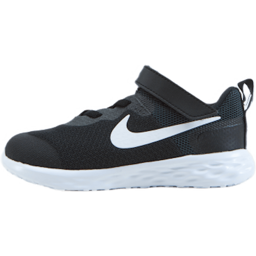 Revolution 6 Baby/Toddler Shoes BLACK/WHITE-DK SMOKE GREY