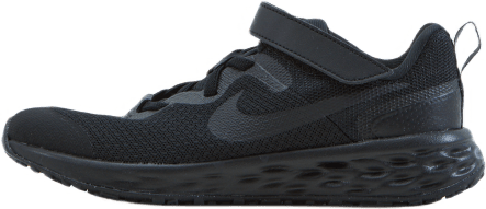 Revolution 6 Little Kids' Shoes BLACK/BLACK-DK SMOKE GREY, Unisex, Topánky, Bežecké topánky, Beží, Čierna, EU 32