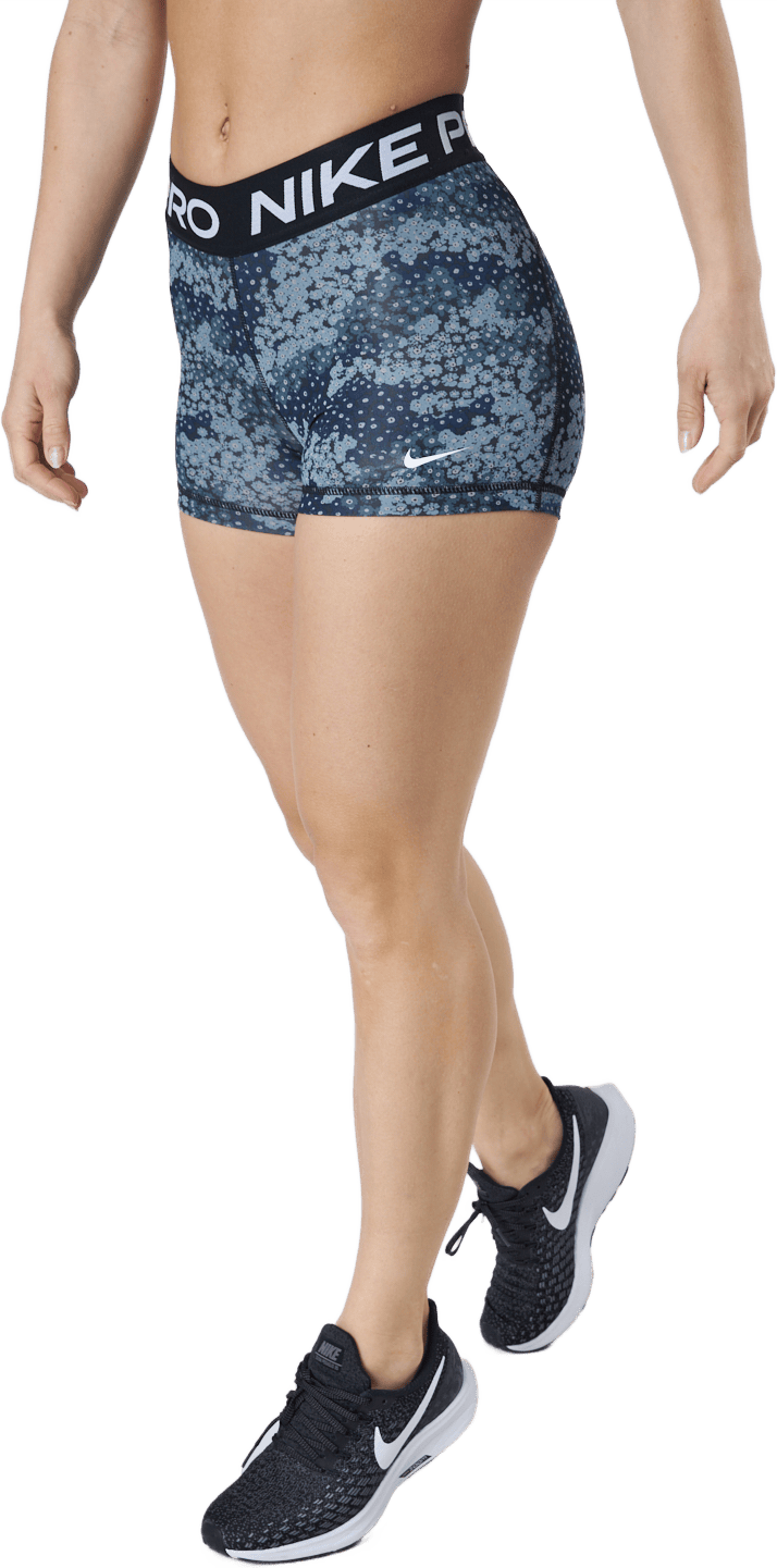 Nike Pro Dri-fit Women's 3" Pr Aviator Grey/black/white - Bild 2