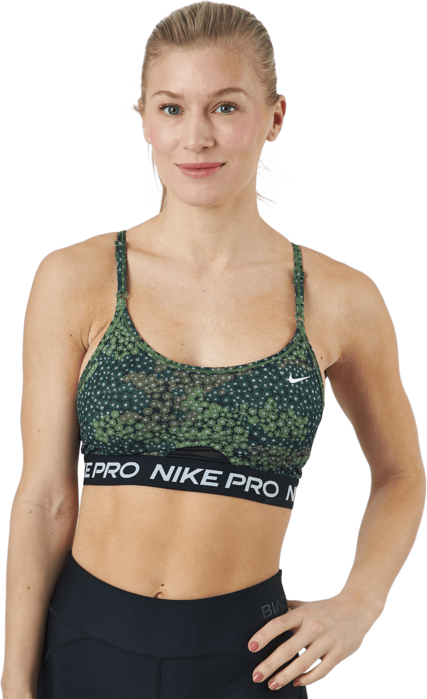 Nike Pro Dri-fit Indy Women’s  Treeline/black/black/white