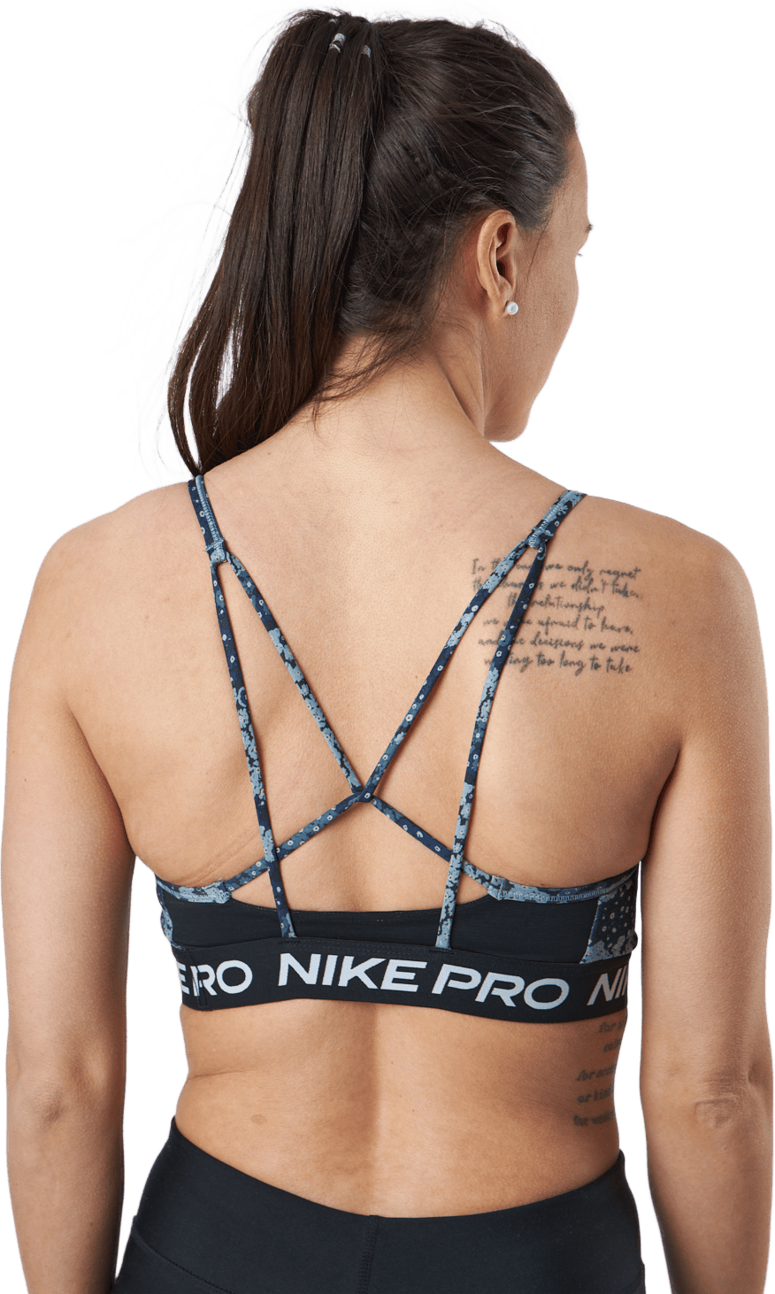 Nike Pro Dri-fit Indy Women's  Aviator Grey/black/black/white - Bild 3