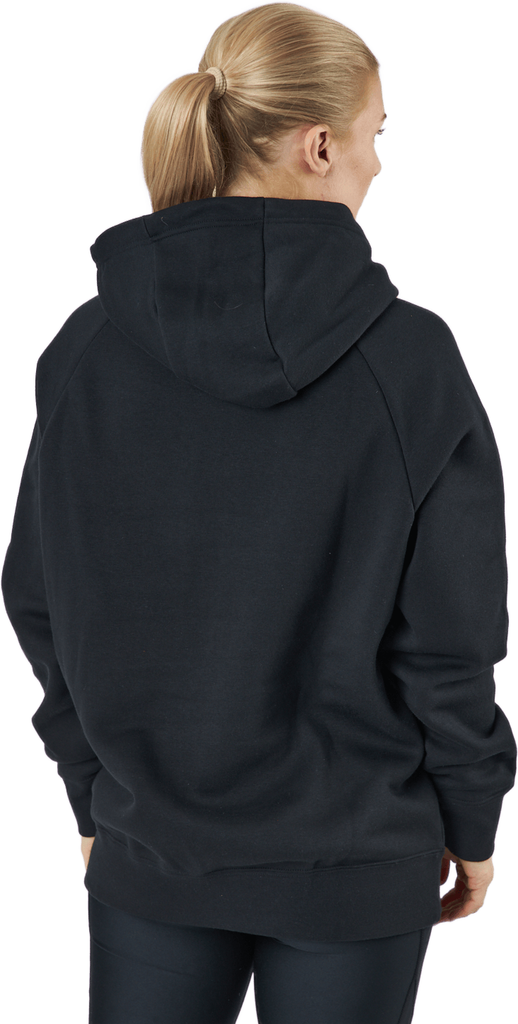 W Nsw Po Hoodie Os Bb Flc Prnt Black/white - Bild 3