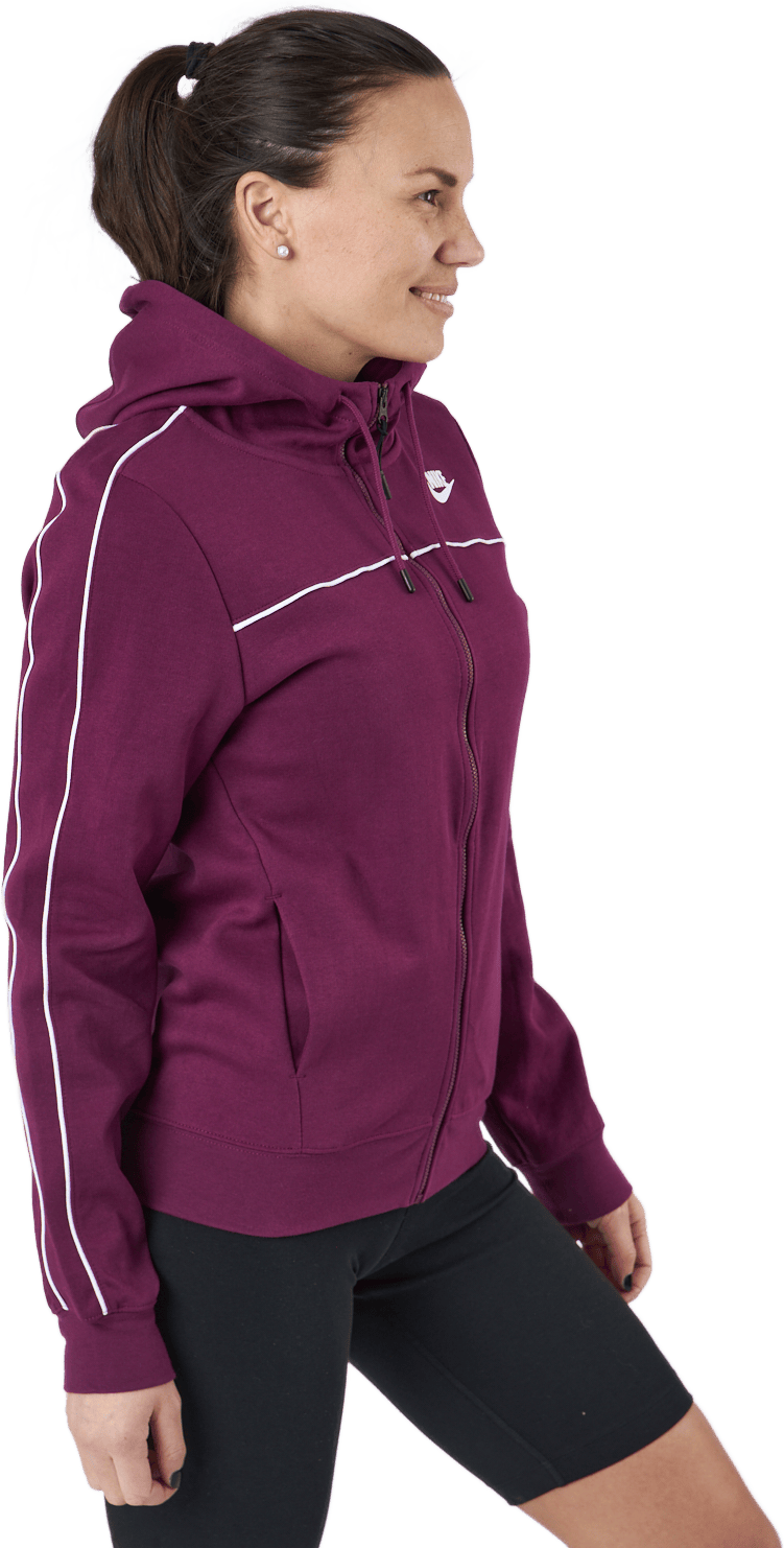 Nike Sportswear Women's Full-z Sangria/white - Bild 2