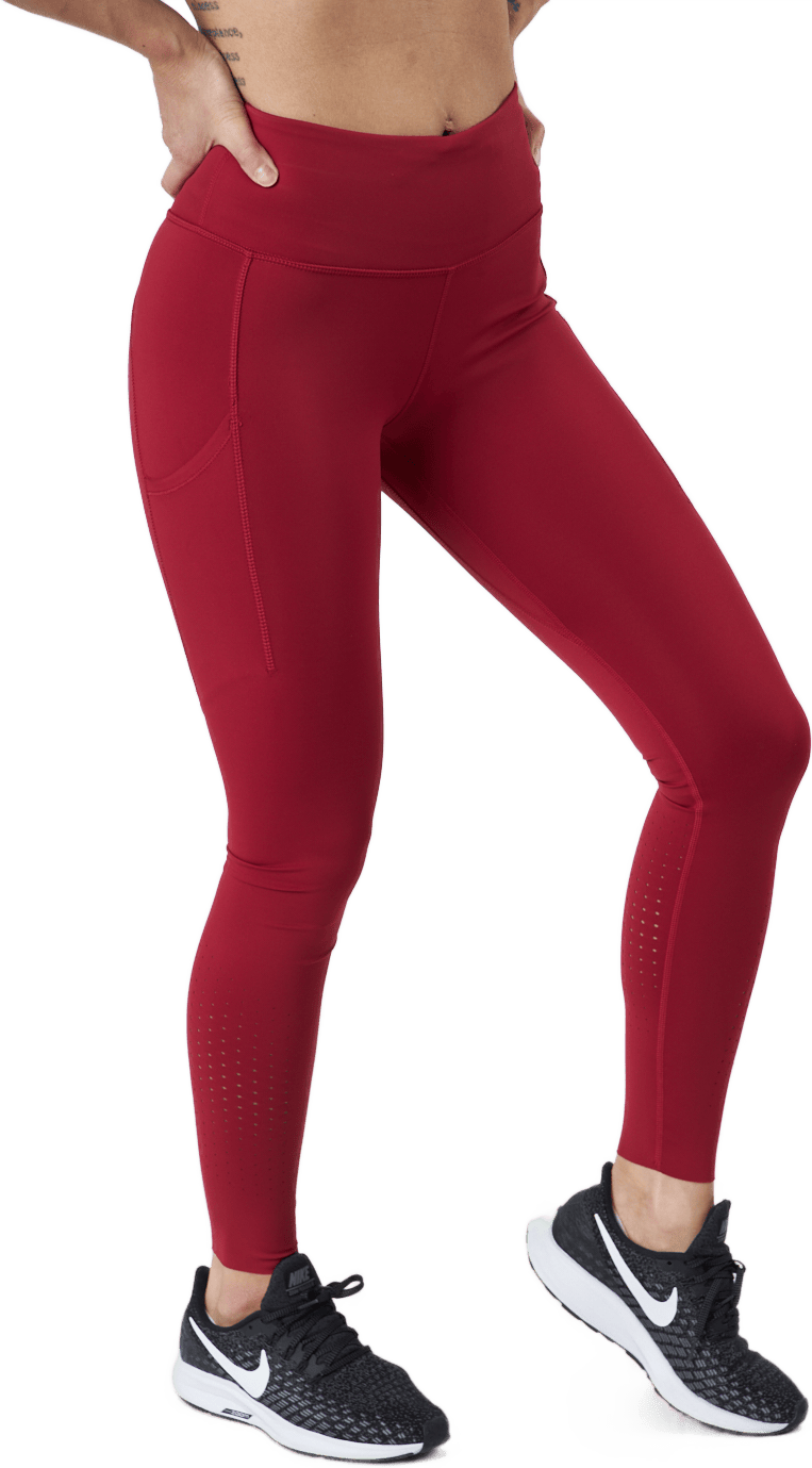 Nike Epic Luxe Women's Mid-ris Mystic Hibiscus/reflective Sil - Bild 2