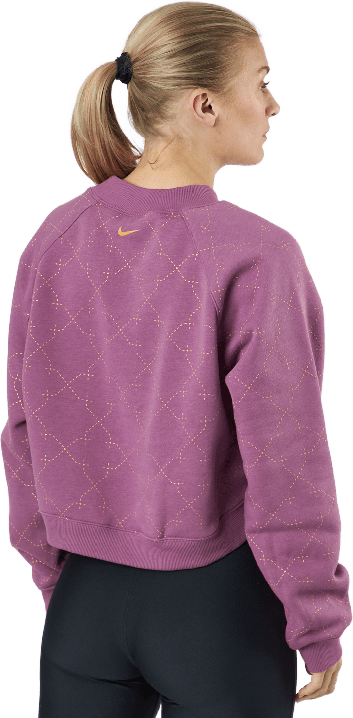 Nike Dri-fit Women's Novelty F Light Bordeaux/metallic Gold - Bild 3