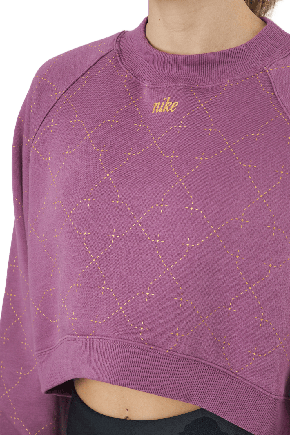Nike Dri-fit Women's Novelty F Light Bordeaux/metallic Gold - Bild 4