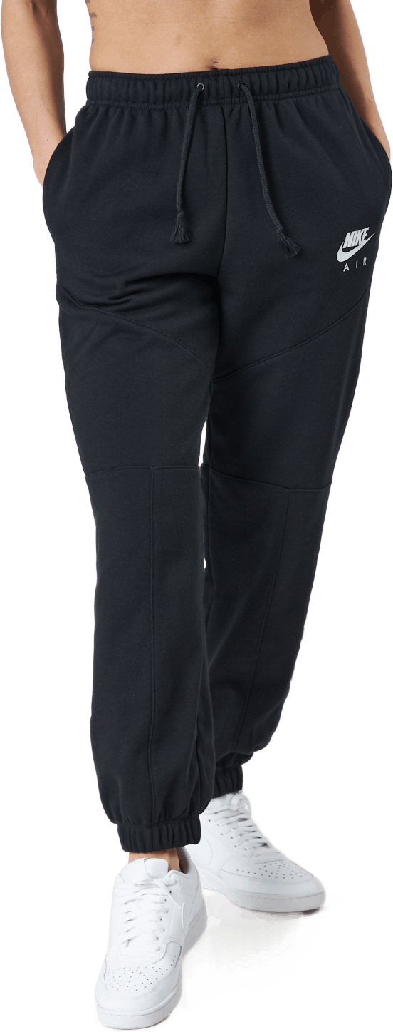 Nike Air Women's Fleece Pants Black/black/white, Female, Kläder, Byxor, Svart, XS
