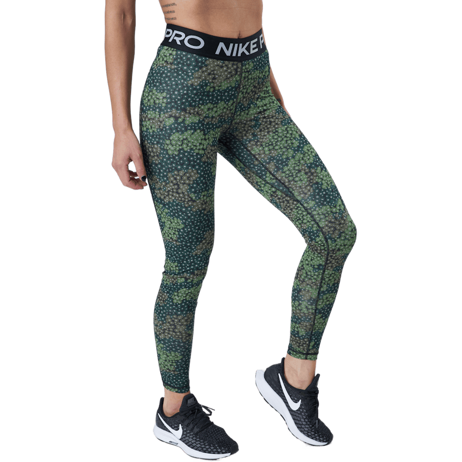 Nike Pro Dri-fit Women's Print Treeline/black/white - Bild 2