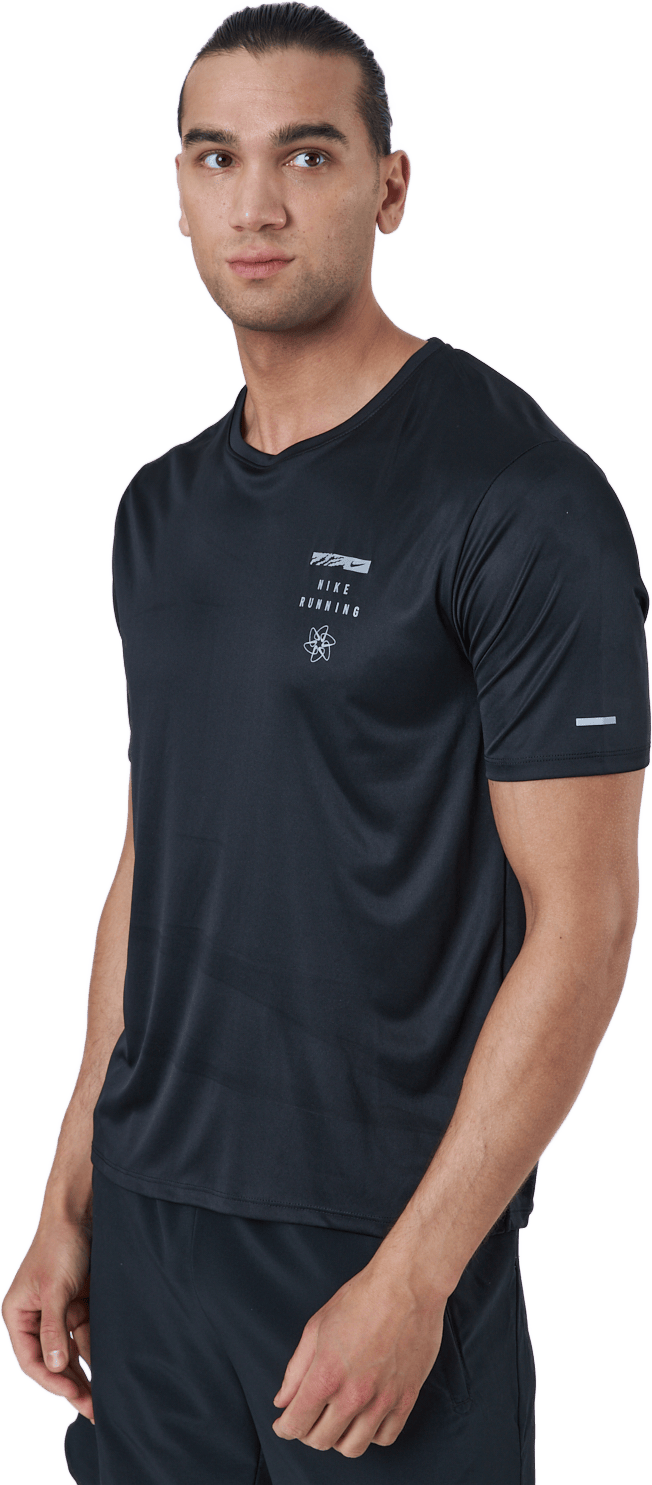 Nike Dri-fit Uv Run Division M Black/reflective Silv