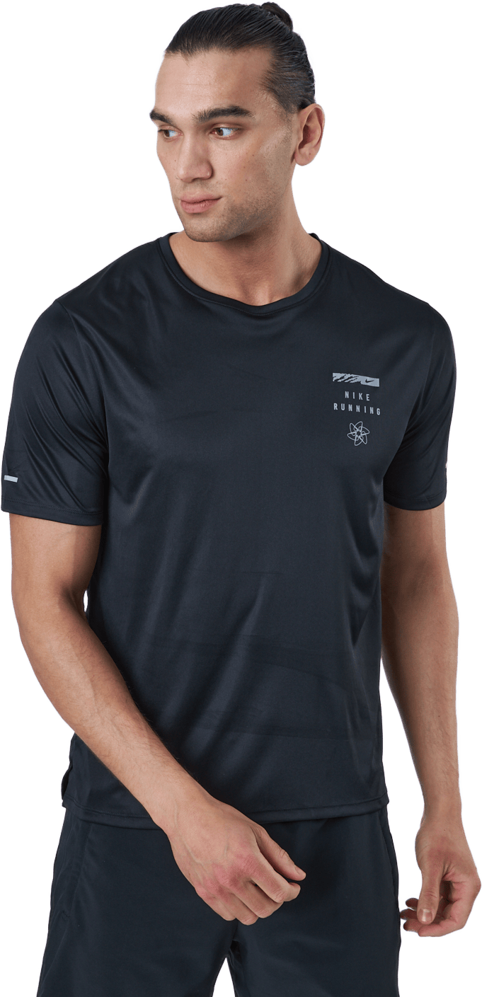 Nike Dri-fit Uv Run Division M Black/reflective Silv - Bild 2