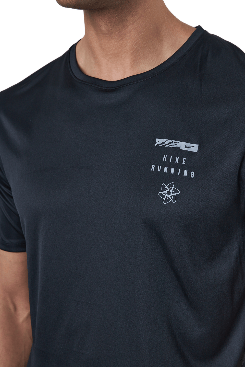 Nike Dri-fit Uv Run Division M Black/reflective Silv - Bild 4