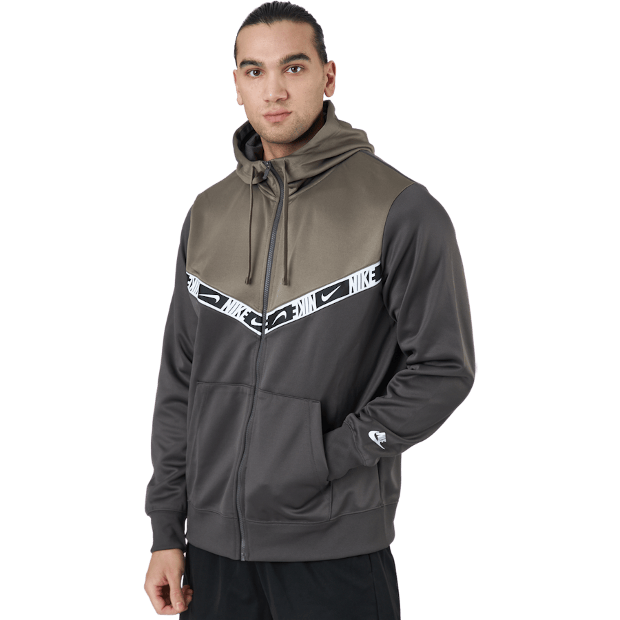 Nike Sportswear Men’s Full-zip Medium Ash/olive Grey/white