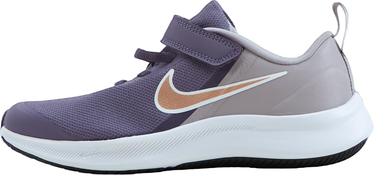 Nike Star Runner 3 Little Kids Canyon Purple/mtlc Red Bronze, Unisex, Chaussures, Baskets, EU 31,5