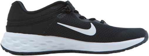 Revolution 6 FlyEase Big Kids' Easy On/Off Road Running Shoes BLACK/WHITE-DK SMOKE GREY - Bild 3