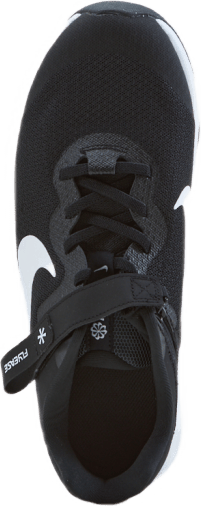 Revolution 6 FlyEase Big Kids' Easy On/Off Road Running Shoes BLACK/WHITE-DK SMOKE GREY - Bild 5