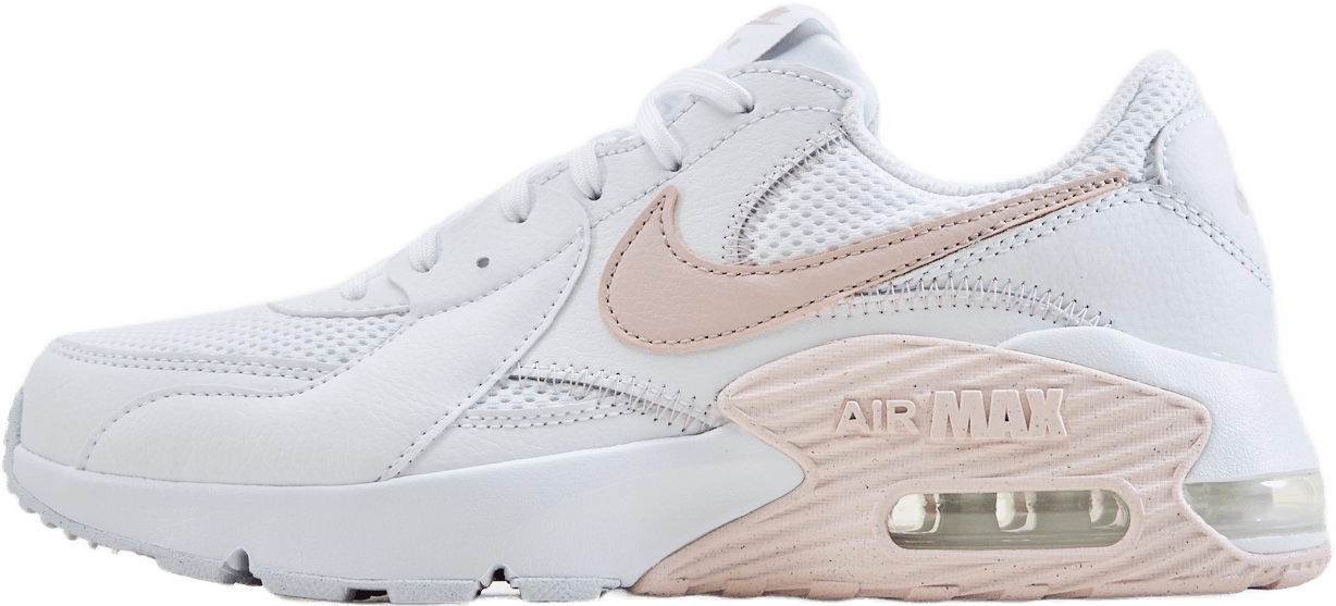 Nike Air Max Excee Women's Sho White/barely Rose-white, Female, Topánky, Bežecké topánky, Beží, Biely, EU 38