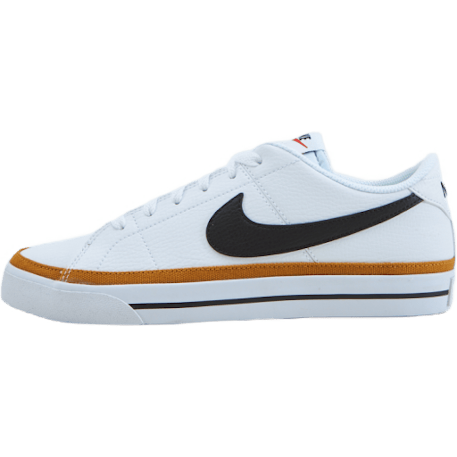 Court Legacy Next Nature Women’s Shoes WHITE/BLACK-DESERT OCHRE-TEAM ORANGE