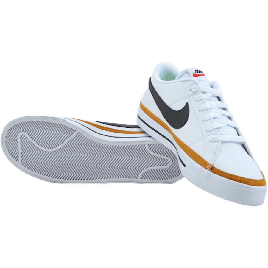 Court Legacy Next Nature Women's Shoes WHITE/BLACK-DESERT OCHRE-TEAM ORANGE - Bild 7