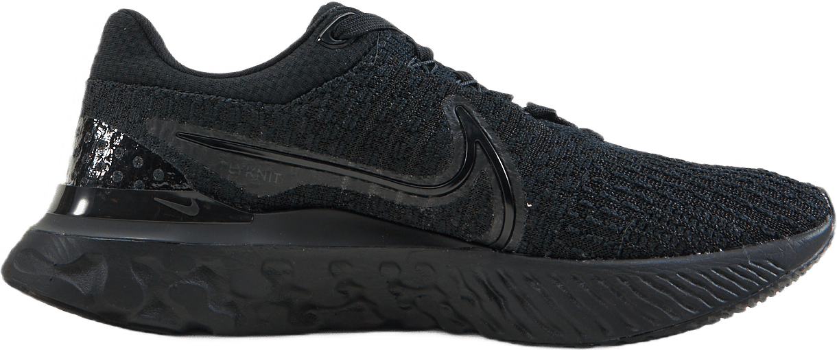 Nike React Infinity Run Flykni Black/black - Bild 3