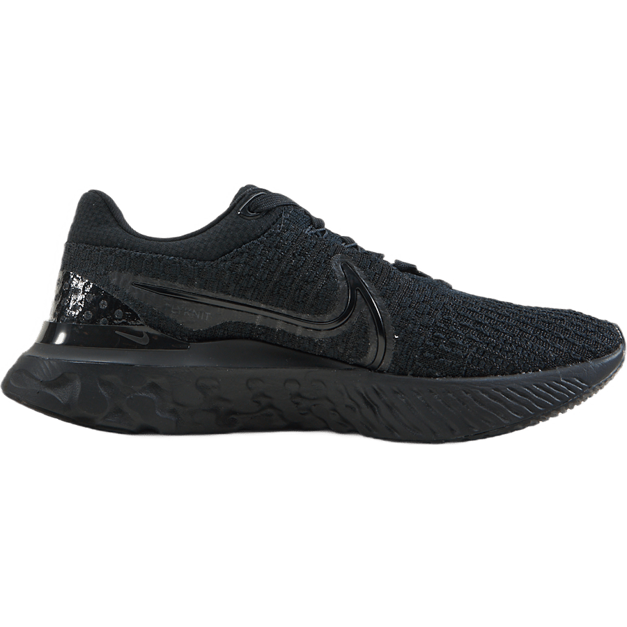 Nike React Infinity Run Flykni Black/black - Bild 3
