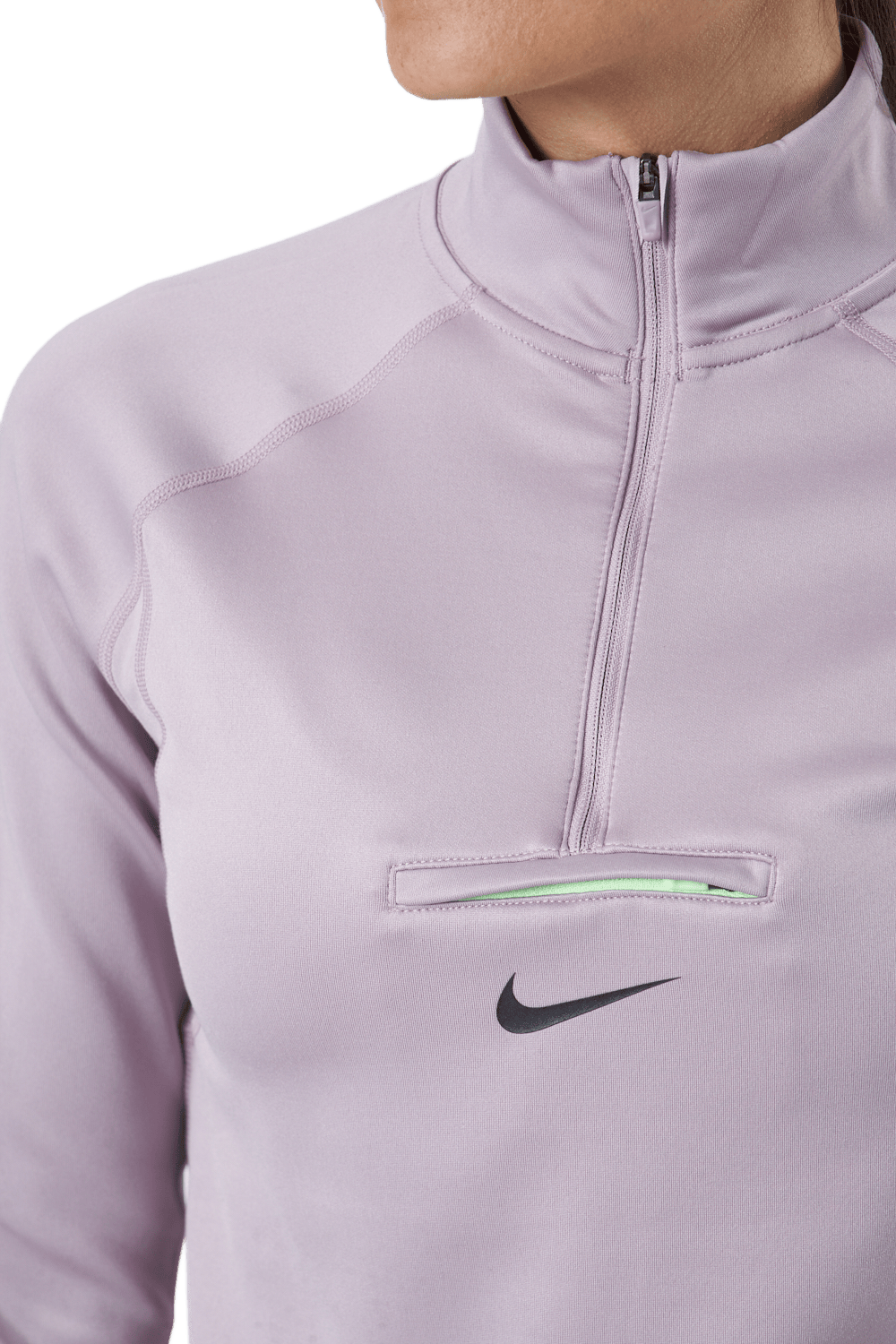 Nike Dri-fit Element Women's T Plum Fog/lime Glow/black - Bild 4