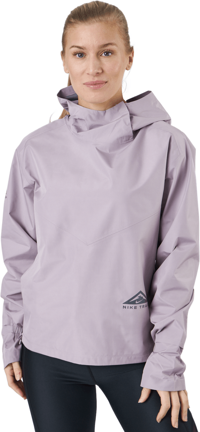Nike Gore-tex Women's Trail Ru Plum Fog/venice/lime Glow/blac, Female, Apparels, jackets, Running, Purple, L